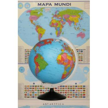Imagem de Globo Terrestre Studio 30cm + Mapa Mundi Planisférico - LIBRERIA