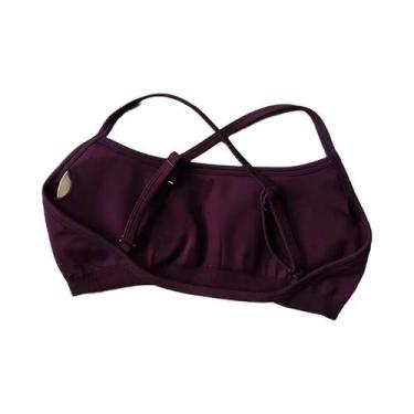 Imagem de Sutiã Esportivo Feminino Sem Costura Para Yoga, Top Fitness Respirável