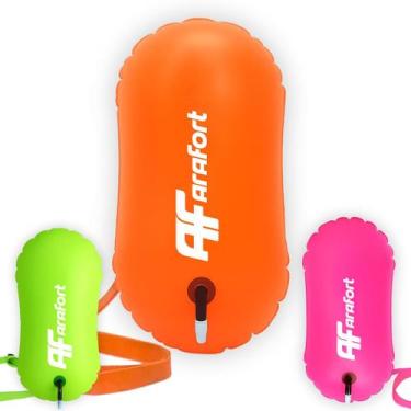 Imagem de Boia Sinalizador Natação Triathlon Mar Aberto Segurança Sinalização Es