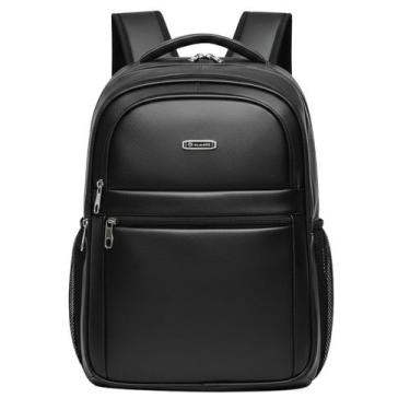 Imagem de Mochila Masculina Para Trabalho Faculdade Executiva Couro Resistente -