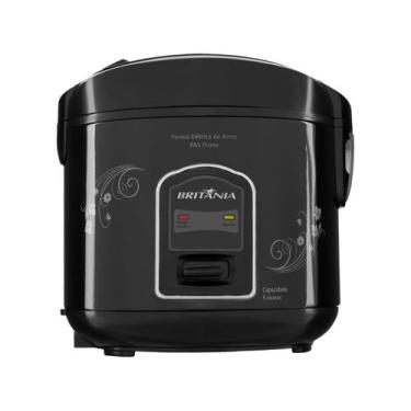 Imagem de Panela Elétrica de Arroz Britânia Prime Preta 5 Xícaras PA5, Preto, 11
