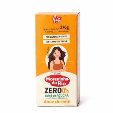 Imagem de Kit 12 Paçoca zero açucar Moreninha rio sabor doce de leite, 12 unidad