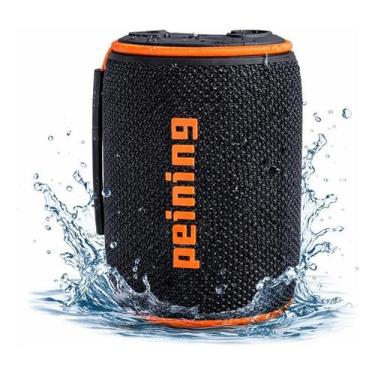 Imagem de Peining Caixa de Som Bluetooth 5.3 Portátil 5W RMS IPX6 RGB TWS Resist