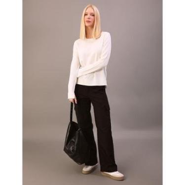 Imagem de Calça Cargo Calvin Klein Jeans  em Tecido Tecnológico-Feminino