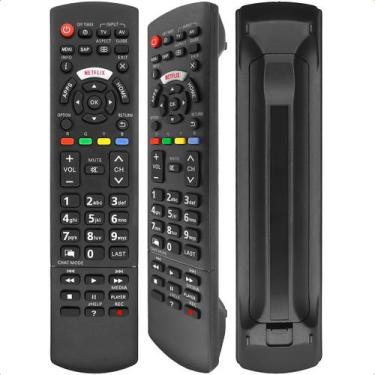 Imagem de Controle Remoto para TV Panasonic TCP50X3 Compatível com Tecla Netflix