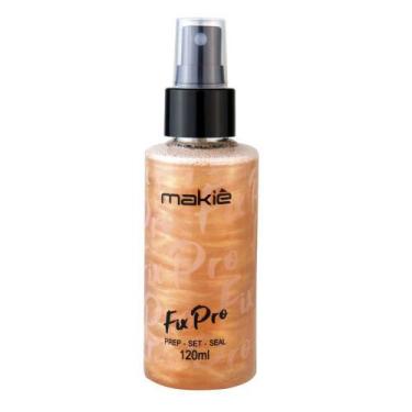 Imagem de Fixador de Maquiagem Makiê Fix Pro Power Bronze, 120ml