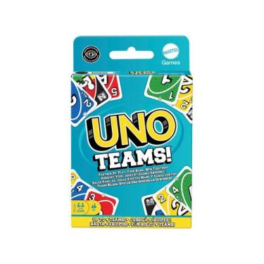 Imagem de Jogo de cartas UNO Teams para duplas Mattel