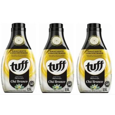 Imagem de Amaciante Chá Branco 1,5l Concentrado Tuff Kit C/ 3