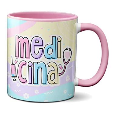 Imagem de Caneca Medicina Profissão Médica Profissional Presente (Rosa)