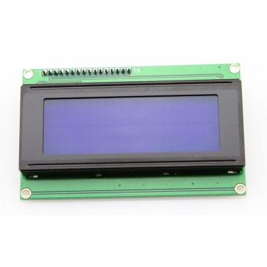 Imagem de Display Azul 20X4 Com I2c Soldado