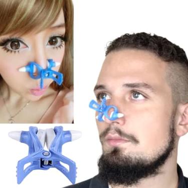 Imagem de Kit Afinador Modelador De Nariz Nose Up Para Nariz Batatinha Tamanho:3,29cm;Cor:Azul