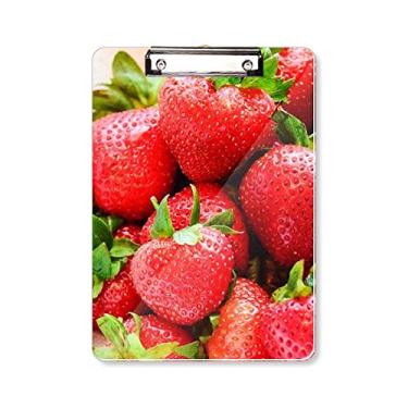 Imagem de Fresh Strawberry — Placa de suporte para imagem de frutas vermelhas A4