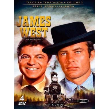 Imagem de James West 3ª Temporada Volume 2 Digibook 4 Discos