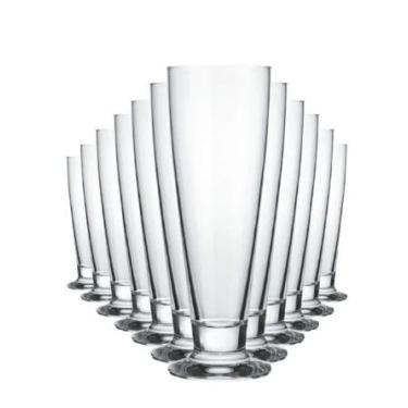 Imagem de Jogo de Copos para Cerveja Nadir Tulipa 300ml com 12 peças