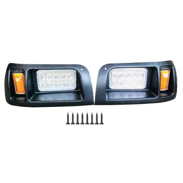 Imagem de BestAccess Substituição de farol de LED DS para carrinho de golfe | Substituição de luz LED DS para DS 1993&UP faróis de carrinho de golfe elétricos e a gás DS 1993