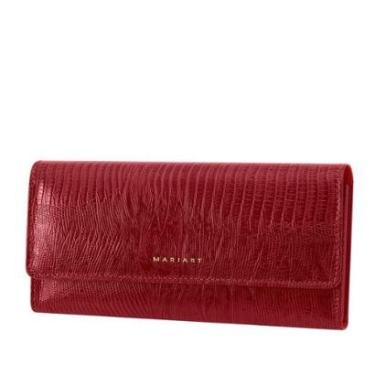 Imagem de Carteira de Couro Feminina Mariart 271N-Feminino