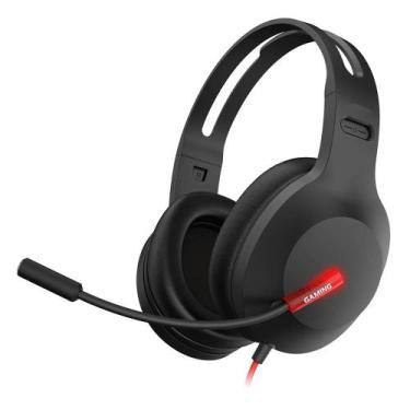 Imagem de Headset Fone Gamer de ouvido com microfone Para Computador Celular e P
