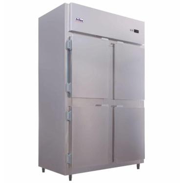 Imagem de Mini Câmara Comercial Luxo 4 Portas Rf064 Frilux Mini Câmara 900 Litros Inox 220v