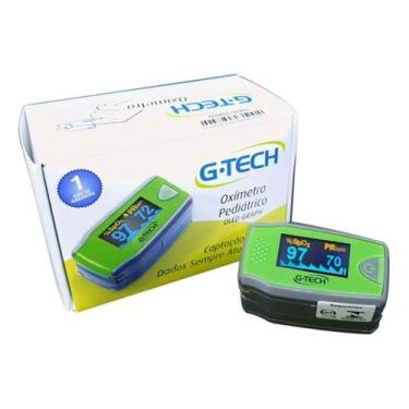 Imagem de Oximetro de Dedo Infantil Criança Medidor de Saturação Frequência Card