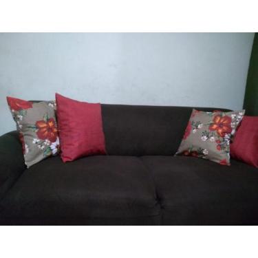 Imagem de 4 Capas Almofadas Lindas Decorativas Sala Sofá C/ Ziper - Nena Enxovai
