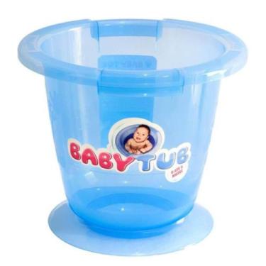 Imagem de Banheira babytub azul  0 á 6 meses