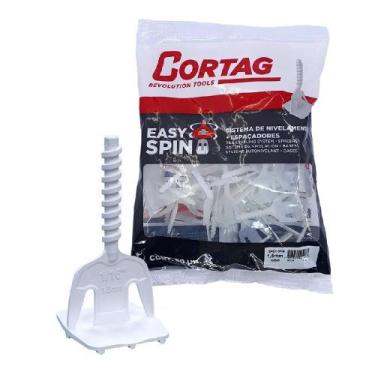 Imagem de Nivelador Espaçador Easy Spin 1,5Mm Pacote 50Un 62592 Cortag