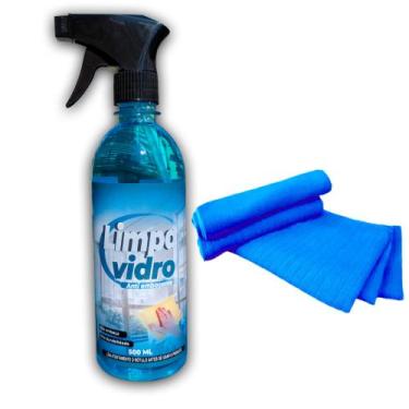 Imagem de Limpa Vidros para Janelas, Espelhos, Vitrines e Para-Brisas 500ml - NB