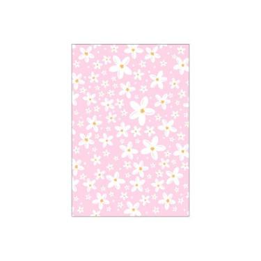 Imagem de Painel De Festa Vertical 1,50 x 2,20 -  Flores Margaridas Rosa 148 - V
