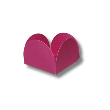 Imagem de 500 Forminhas 4 Pétalas Cor Pink P/ Doces Gourmets Brigadeiros em Aniv