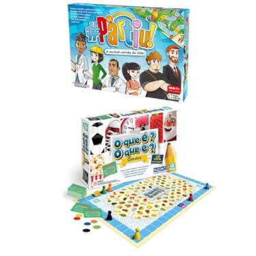 Imagem de Jogos de Tabuleiro Infantil 7 anos Combo Partiu A Incrível Jornada Da Vida + Quem É Você - Nig