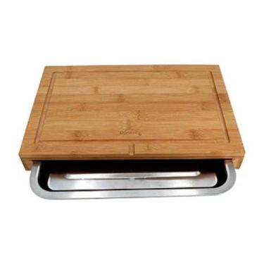 Imagem de Tábua com Bandeja Inox Mimo Ecokitchen BM24103 - Mimo Style