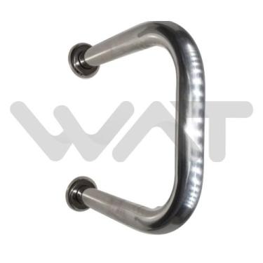 Imagem de Barra de Apoio U 20cm Inox - Lateral de lavatório - WAT Acessibilidade