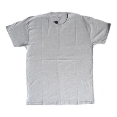Imagem de Camiseta Malwee Básica Lisa Manga Curta Gola Redonda 4423, P, Cinza, C