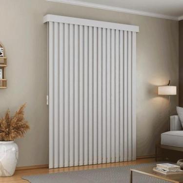 Imagem de Persiana vertical tecido com bando Largura 1,90 X 2,30 Altura - Cores 