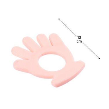 Imagem de Mordedor 10cm Maozinha para Bebe Colors - Vi Mult Shop