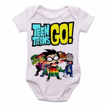 Imagem de body nenê criança roupa bebê Jovens Titãs - Empório Dutra, M   ( 2-4 M