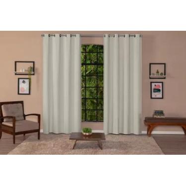 Imagem de Cortina Blackout Corta a Luz 2,80 x 2,00 PVC Black out 100% Veda Luz -