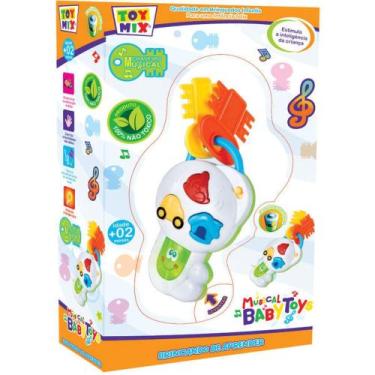 Imagem de Brinquedo para Bebe Chaveiro Musical RF982 - Eu Quero Eletro
