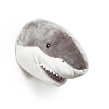 Imagem de Cabeça de Pelúcia de Parede   Tubarão Jack  Wild & Soft