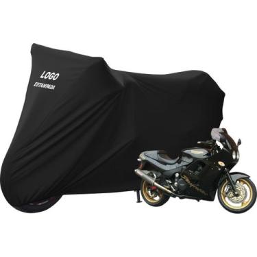 Imagem de Capa De Tecido Para Moto Triumph Daytona 900 Daytona 1200 - Mz, Preta