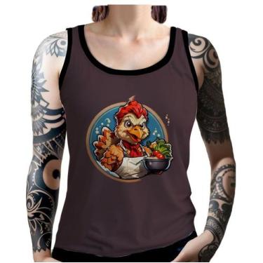 Imagem de Regata Camiseta Tshirt Chefe Galo Cozinheiro Cozinha 2 - Enjoy Shop, I