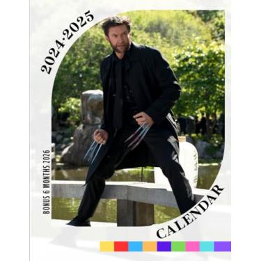 Imagem de Calendário 2024 - 2025: Celebridades e entretenimento, Reino Unido, Escócia, Feriados bancários Rol & N Ireland, janeiro de 2024 a junho de 2026, 30 meses, 43 x 28 cm aberto, papel grosso e resistente, ótimo presente para amados fãs, kalendar, calendário