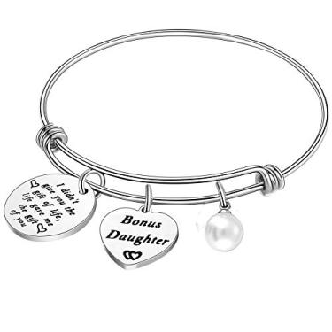 Imagem de Presentes de filha Nimteve da Mom I Didn't Give You The Gift of Life Gave Me The Gift of You Bônus para filhas One Size