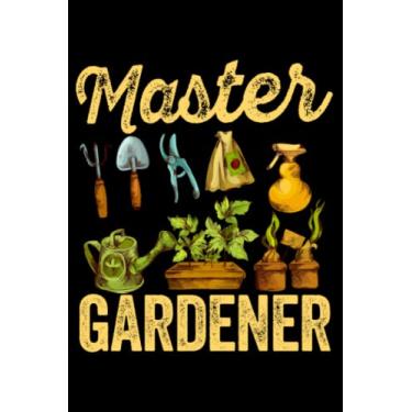 Imagem de Master Gardener Medicinal Plant Lover Herbs Gardening Funny: Gardening Planting Gardener Gifts Kids Women Men | Dot Grid Journal, Notebook or ... book, Scheduler, Task Checklist | 6x9