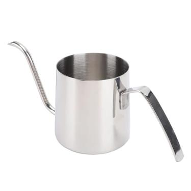 Imagem de Gotejamento, Despeje sobre Chaleira de café, Bico de Pescoço de Ganso de Aço Inoxidável SUS304 de 240 Ml, Viagem de Acampamento, Manutenção Impecável