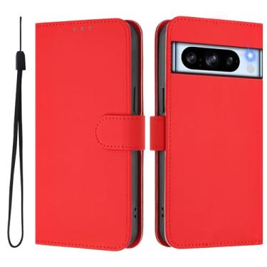 Imagem de Capa para Google Pixel 8 Pro Capa PU Couro Magnética Flip Capa para Google Pixel 8 Pro com 4 Compartimentos para Cartões Carteira Durável à Prova de Choque Capinha (2)