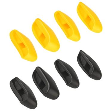 Imagem de BLAZERBUCK Almofadas de nariz de substituição para óculos de sol Oakley Flak Beta OO9363 - Preto + Amarelo