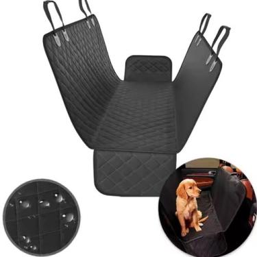 Imagem de Capa Luxo Pet Protetora para Banco Traseiro de Carro Impermeável Cacho