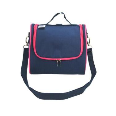 Imagem de Lancheira Bolsa térmica frasqueira alimentos marmita bebidas com alça 