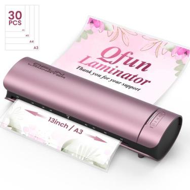 Imagem de Laminadora Térmica Qfun A3 - 13 Polegadas com Folhas